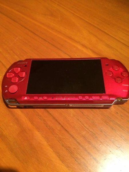 PSP with accessories