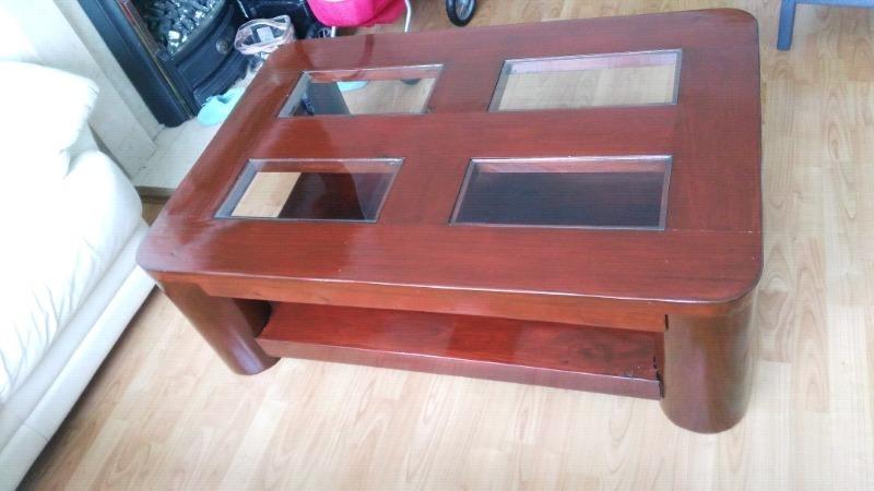 Heavy Solid Wood Coffee Table