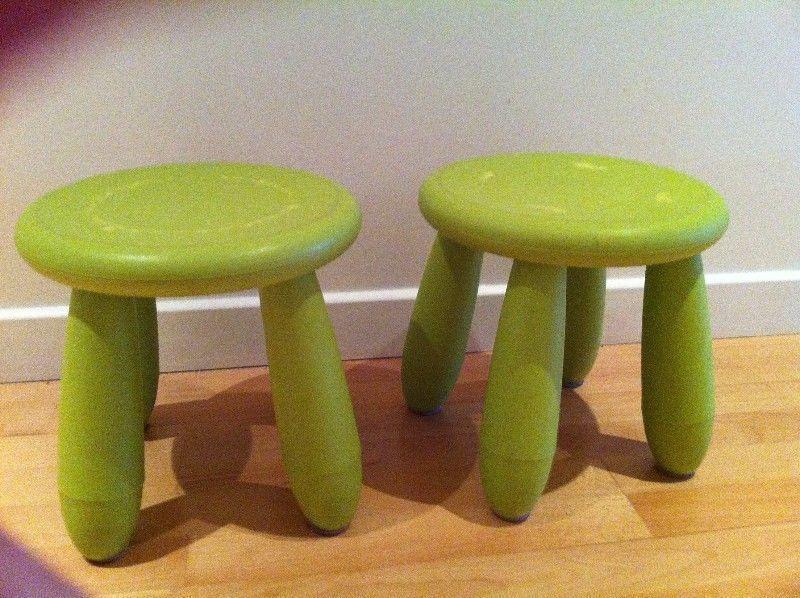 IKEA kids stools for sale