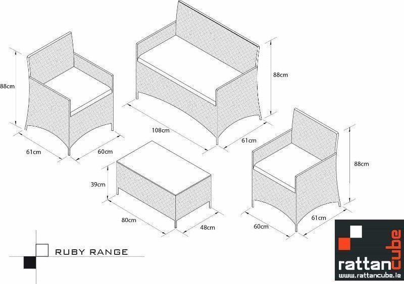 4 Seater Ruby Sofa Range