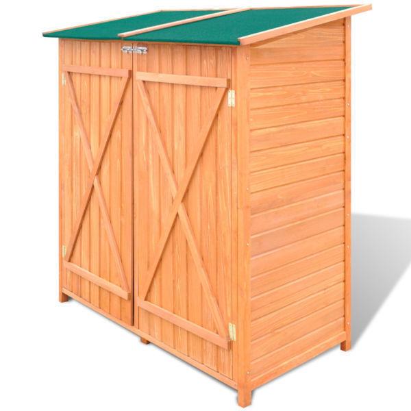 Sheds, Garages & Carports:Wooden Shed Garden Tool Shed Storage Room Large(SKU170168)