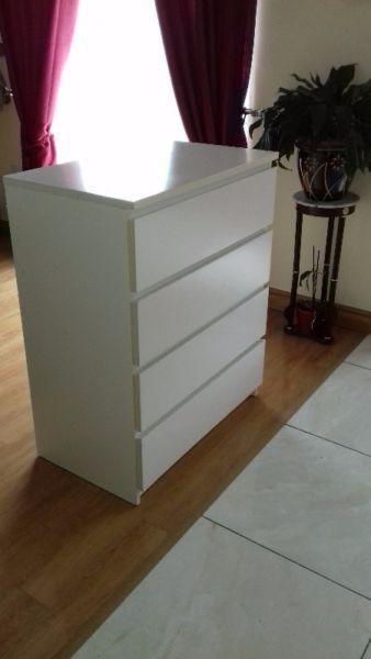 Chest of drawers with coffee table