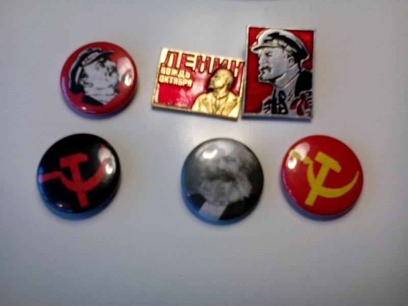 USSR pin badges