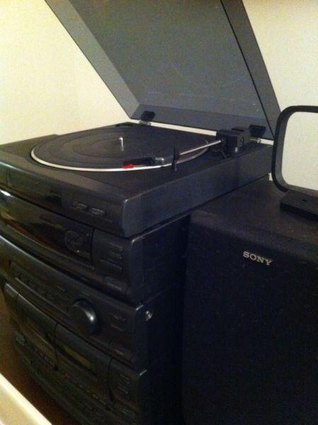 Music Centre with Turn-able / LP Player / Record Player
