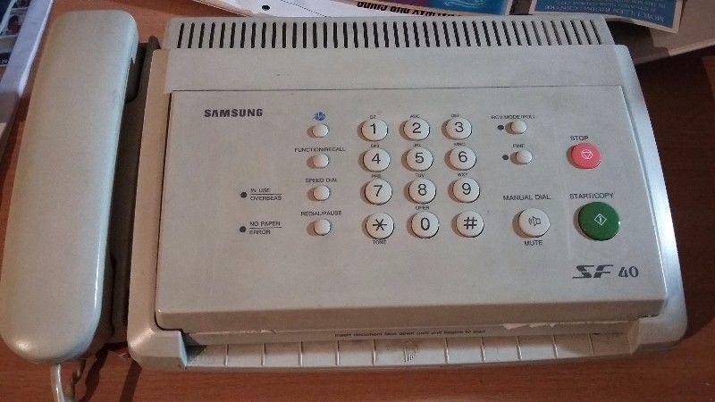Fax machine