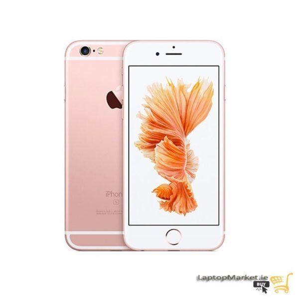 iPhone 6s 16GB 12MP Cam 4K Video Rec Plug Unlocked Rose Gold Smart Phone