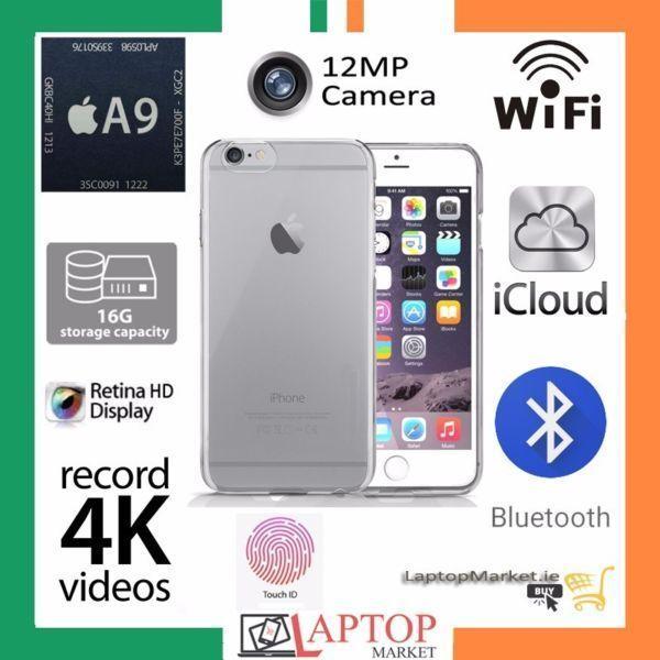 iPhone 6s 16GB A9 1.84GHz 2GB RAM 12MP Cam Unlocked Silver Smart Phone
