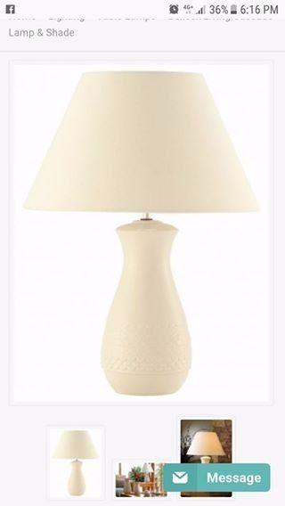 Belleek Lamp