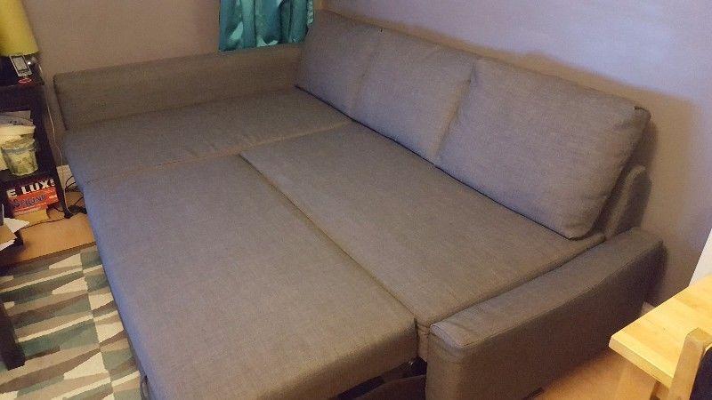 Corner sofa bed with storage IKEA