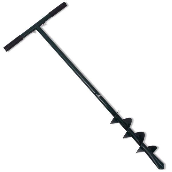Gardening Tools:vidaXL Garden Claw and Auger Steel Green(SKU42034)
