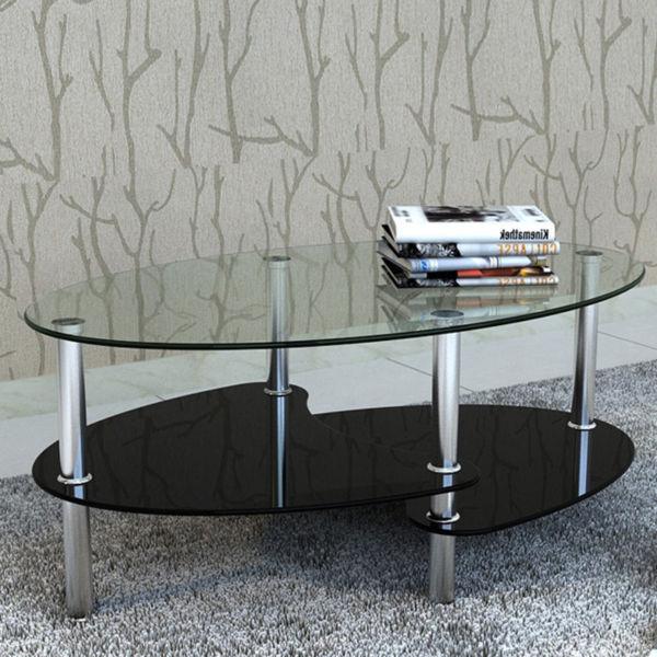 Coffee Table Exclusive 3-layer Design Black(SKU240509)