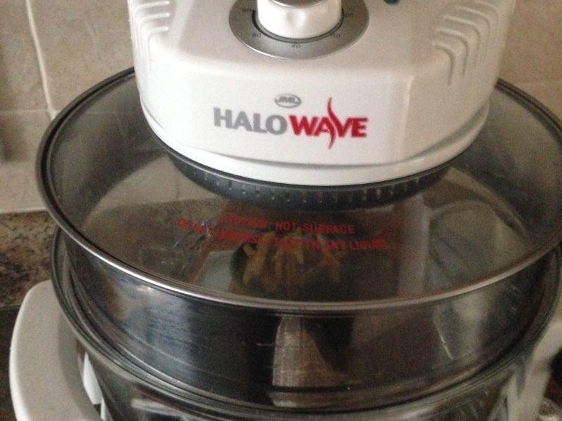 JML halogen oven. Used once. Brand new