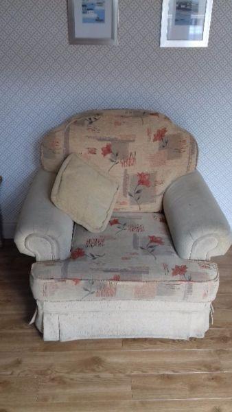 2 Matching Armchairs Free For Collection