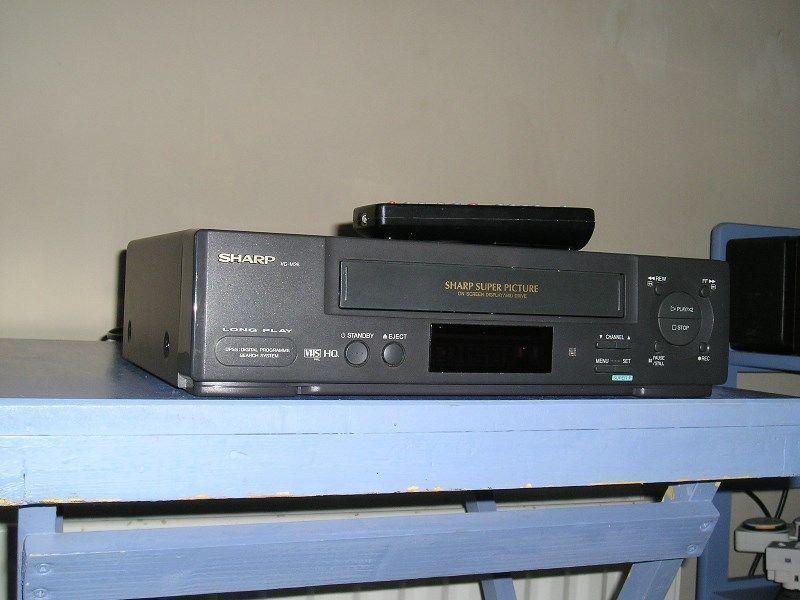 Sharp VCR For Sale