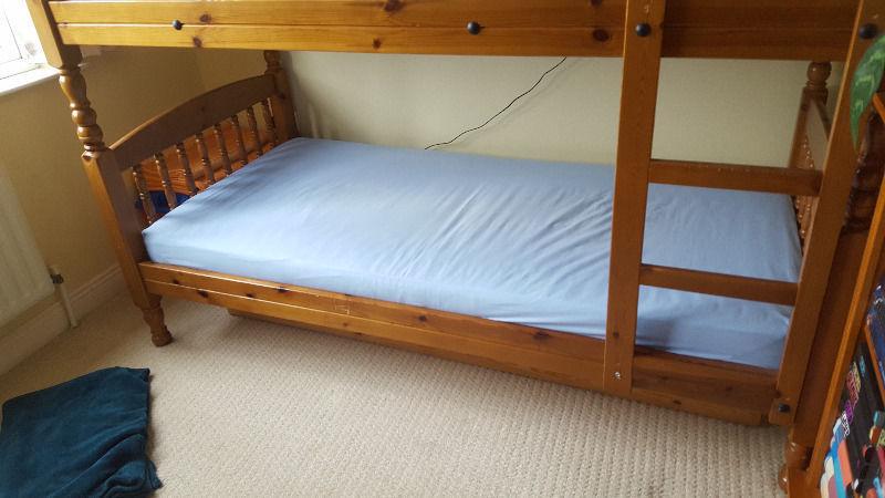 Bunk bed frame for free!!! No mattresses