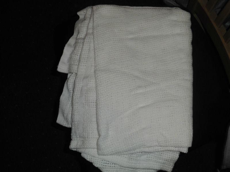 Cotton cellular blankets