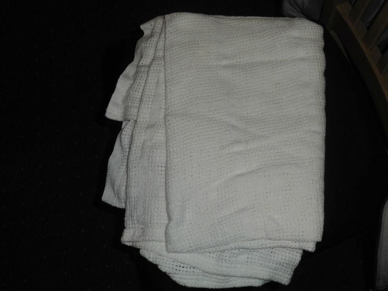 Cotton cellular blankets