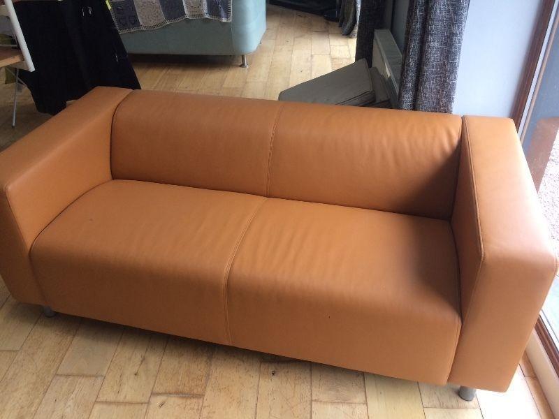 Sofa faux leather