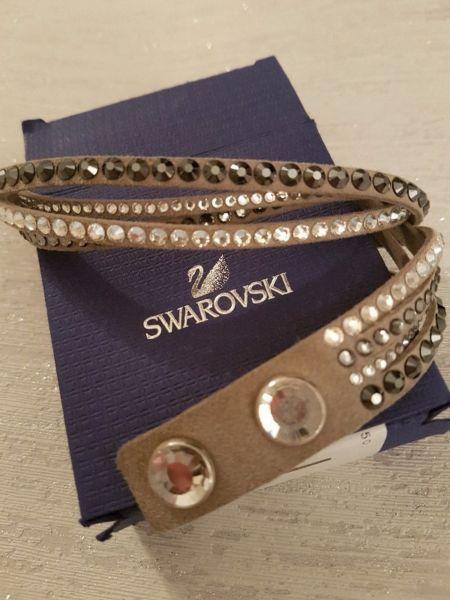 Swarovski double wrap bracelet