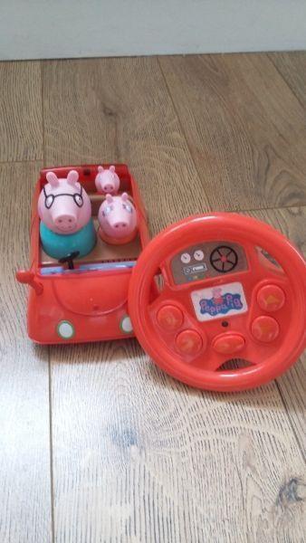 PEPPA PIG REMOTE CONTROL CAR