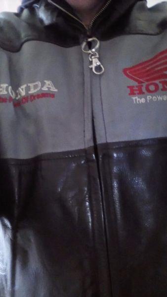 Honda Racing Leather Jacket-Lookwell Leather Pants