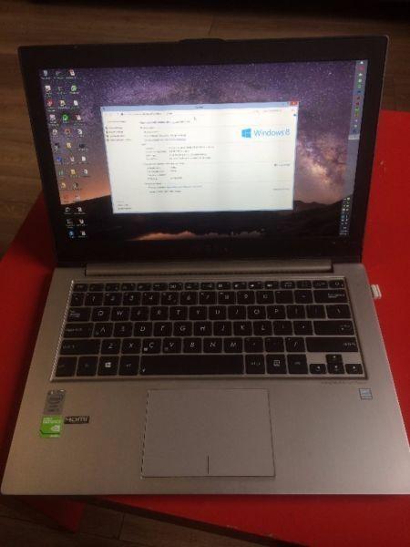 ASUS UX32L laptop ultrabook Core i5, 8GB RAM, SSD drive, Win8/10 Pro