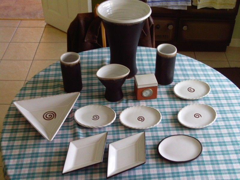 Stephen Pearce plates and vases for sale reasonable genuine offers please