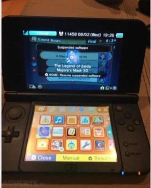 New 3DS XL + Game for sale