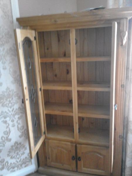 Solid pine cabinet for sale