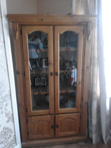 Solid pine cabinet for sale