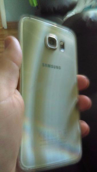 samsung galaxy s6 platinum Gold great condition