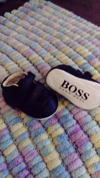 Baby Hugo Boss soft shoes