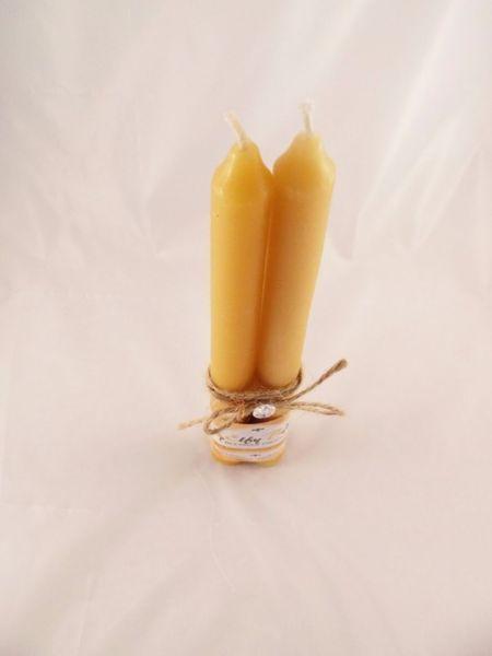 Beeswax Taper Dinner Candles
