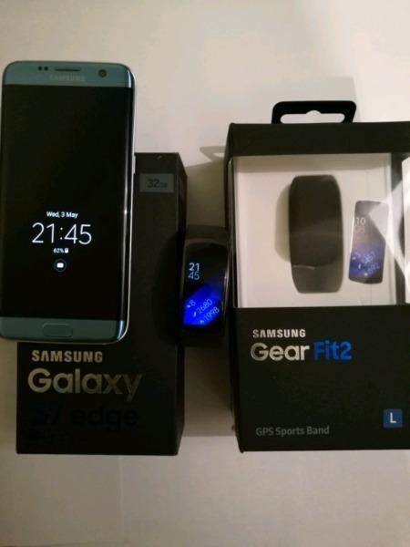 Samsung galaxy s7 edge & Samsung gear fit 2