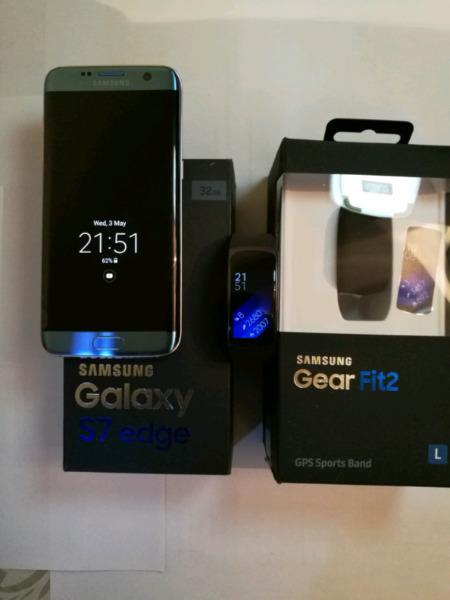 Samsung galaxy s7 edge & Samsung gear fit 2