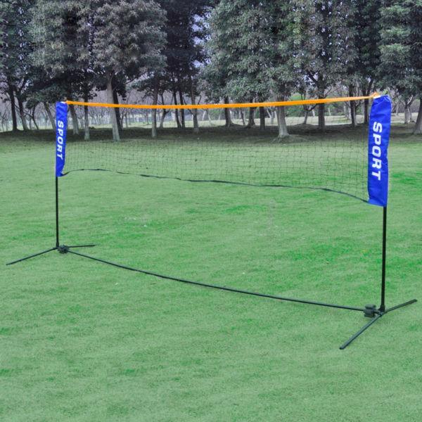 Badminton Nets:Portable Beach Volleyball Badminton Net 500 X 155 cm(SKU90455)