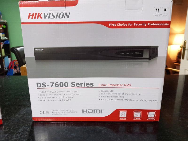 Hikvision 16ch poe nvr 4tb