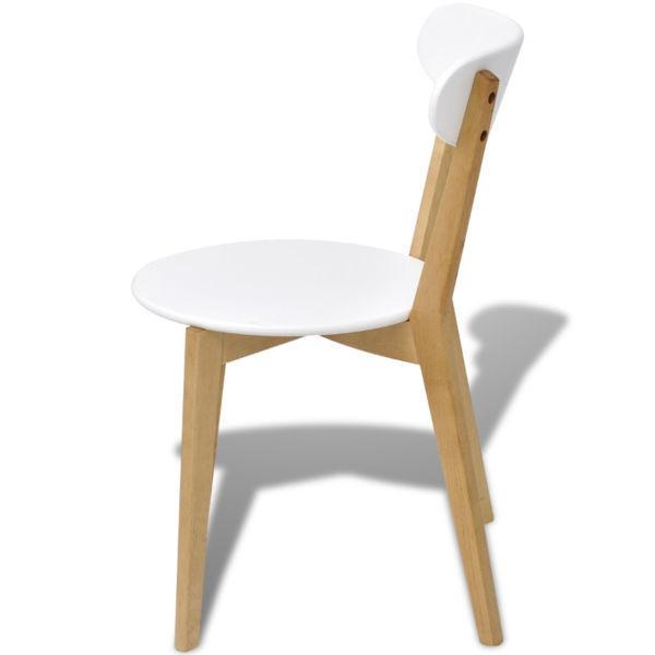 Kitchen & Dining Room Chairs : Dining Chairs 4 pcs MDF and Birch Wood(SKU242962)