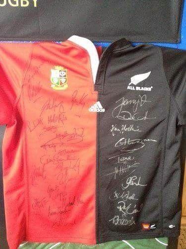 Signed Rugby Jerseys