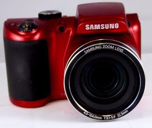 Samsung 16.2 MP Red Digital Camera