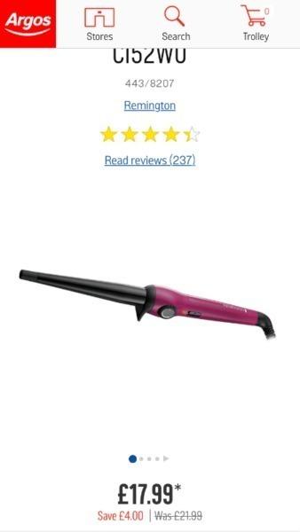 Curling tong (new never used)