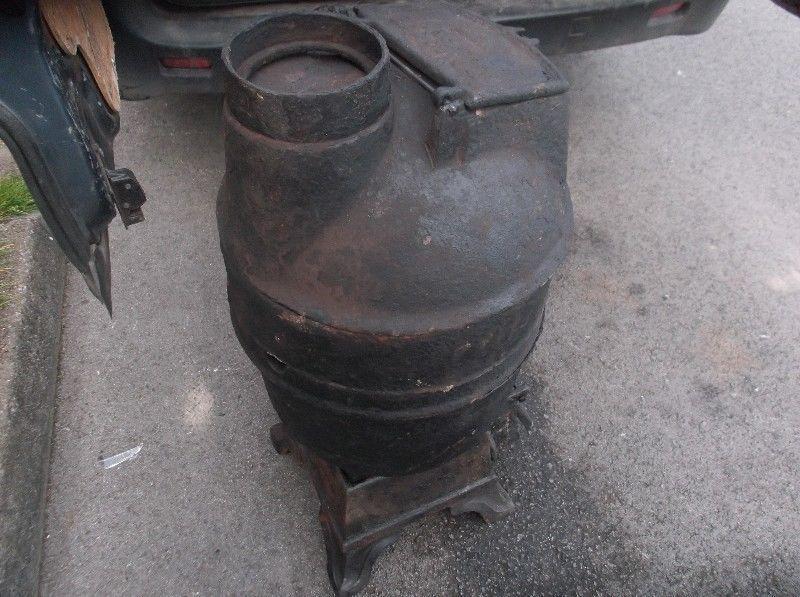 old pot belly stove