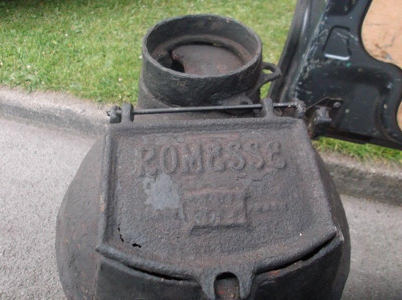 old pot belly stove