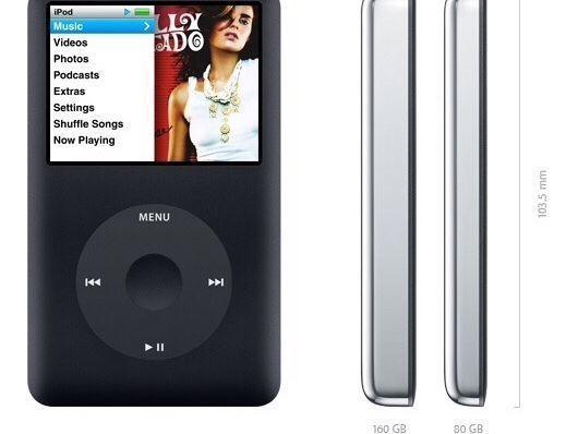 iPod Classic 6th Gen (80Gb) Black