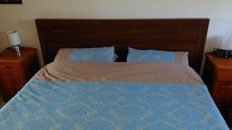 Walnut Superking Bed Frame