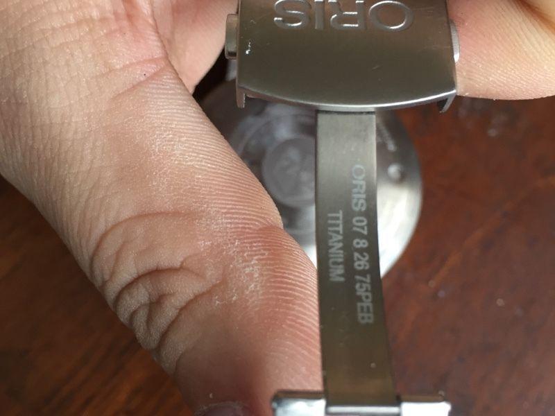 Men's Titanium Oris Aquis Titan 46mm chronograph, Automatic
