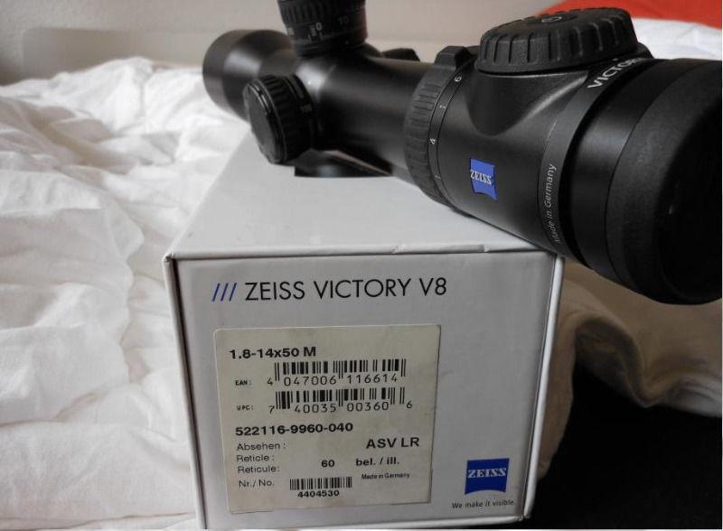 Zeiss Victory V8 1.8-14X50 M