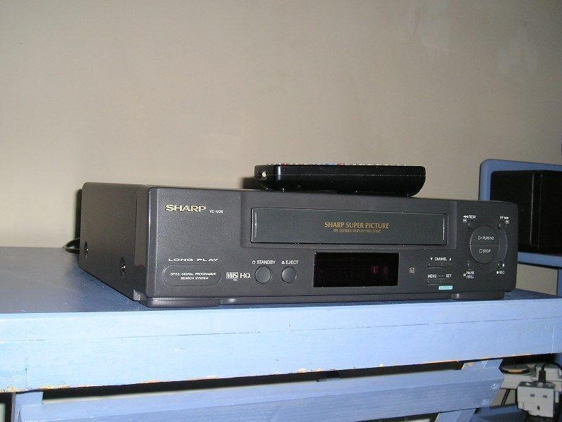 Sharp VCR Player For Sale