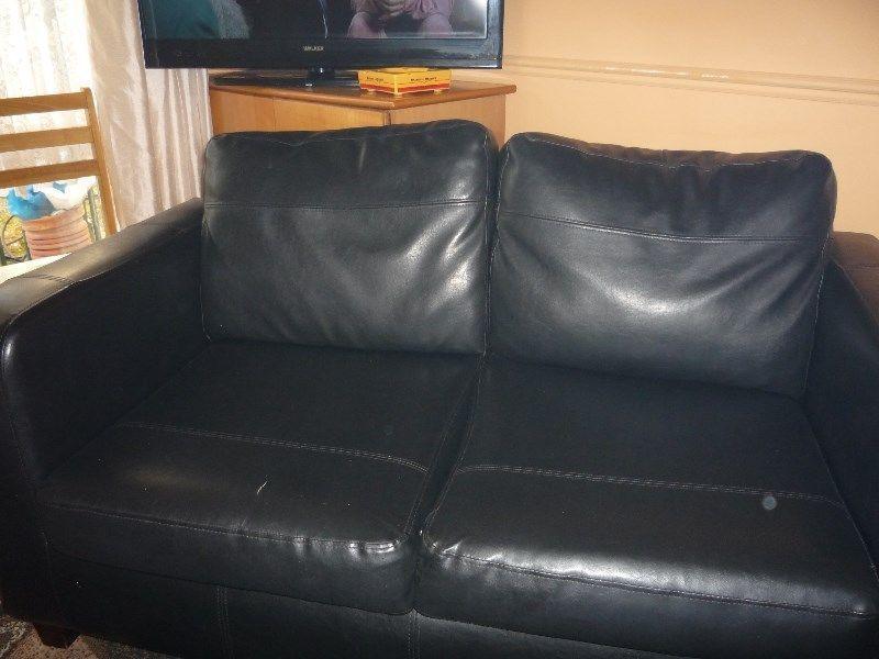 2 seater Leather sofa