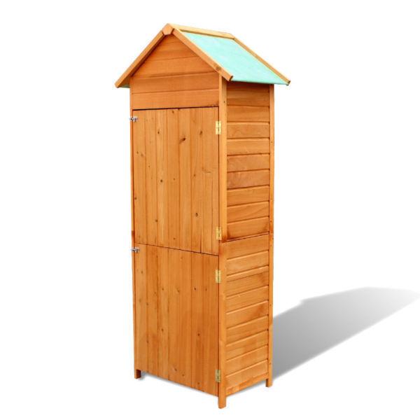 Outdoor Storage Boxes : Garden Wooden Cabinet Waterproof(SKU41650)